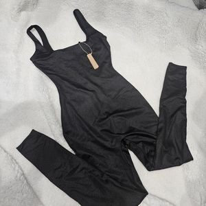 Skims catsuit, Size Small, color onyx